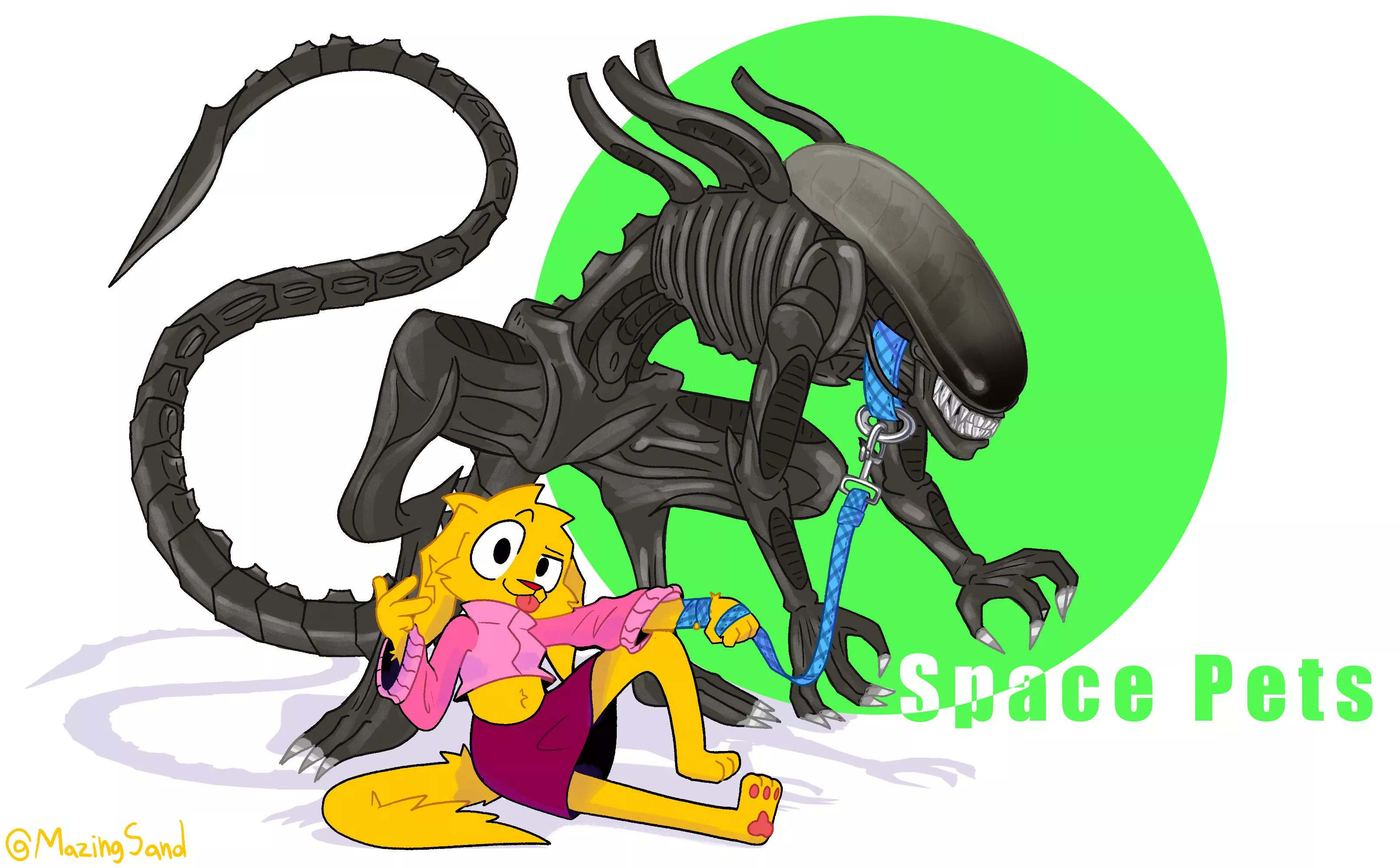 Football’s space pet! (Art by me)