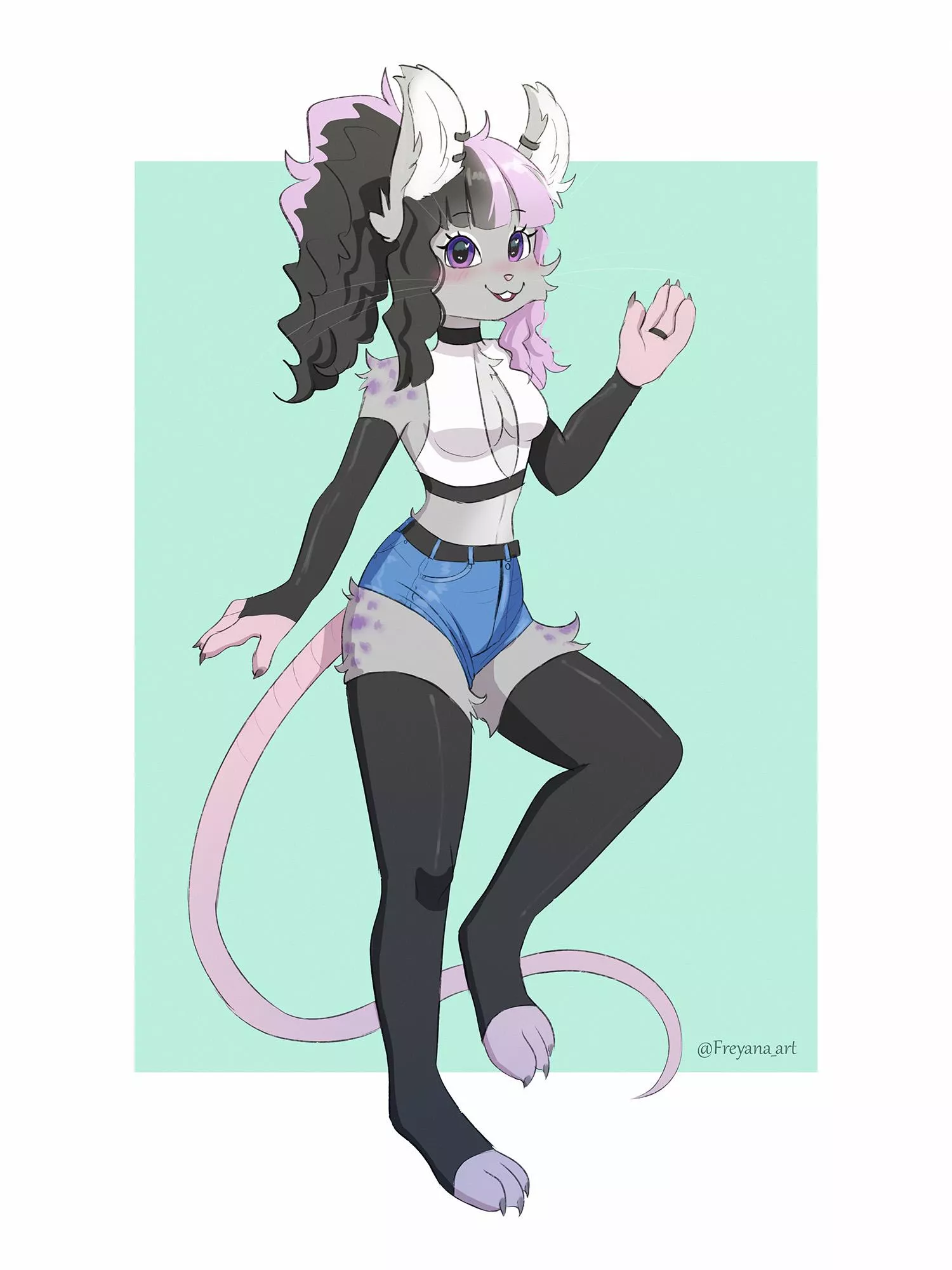 How do you like mouse characters? (Art by me)