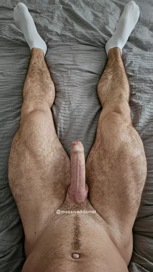 How would you react to seeing a massive penis like this?