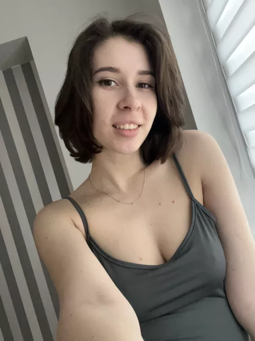 I like going braless [wife]