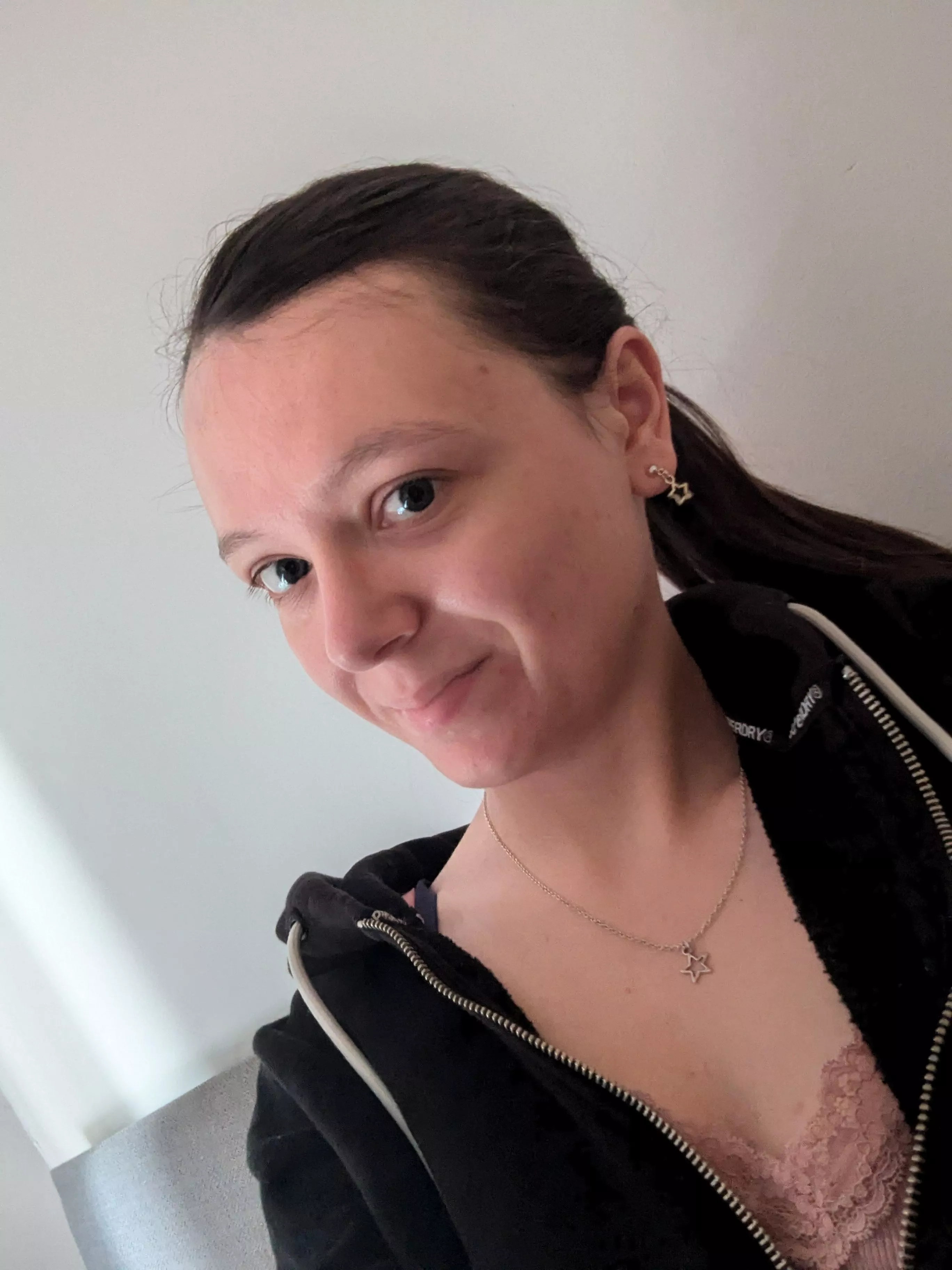 I wear my hair in a ponytail too often!