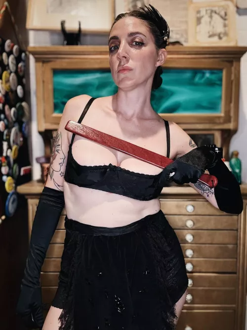 I'm ready to try out my new paddle