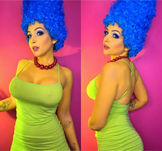 Marge Simpson by Nicole Marie Jean/self 