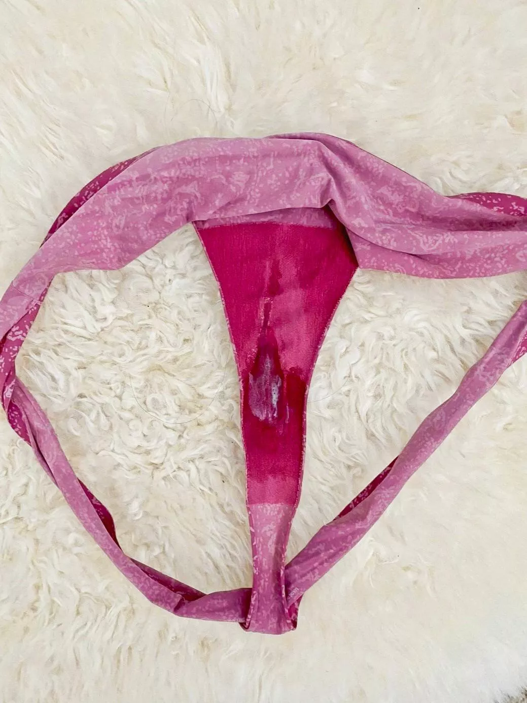 my thong after a long day of class 😘