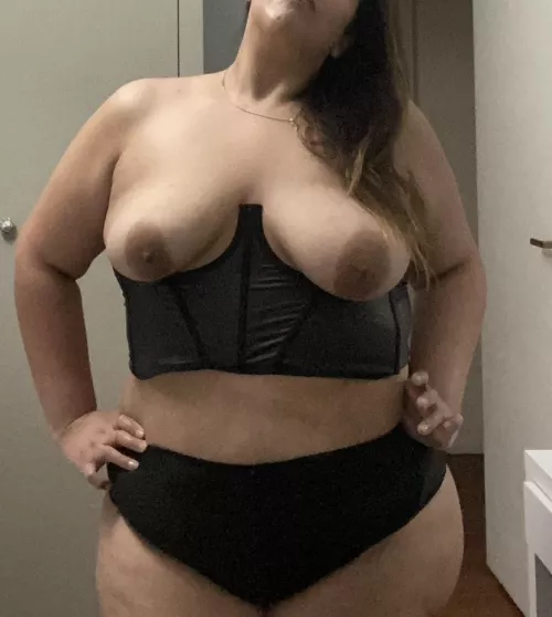 Natural with big areolas