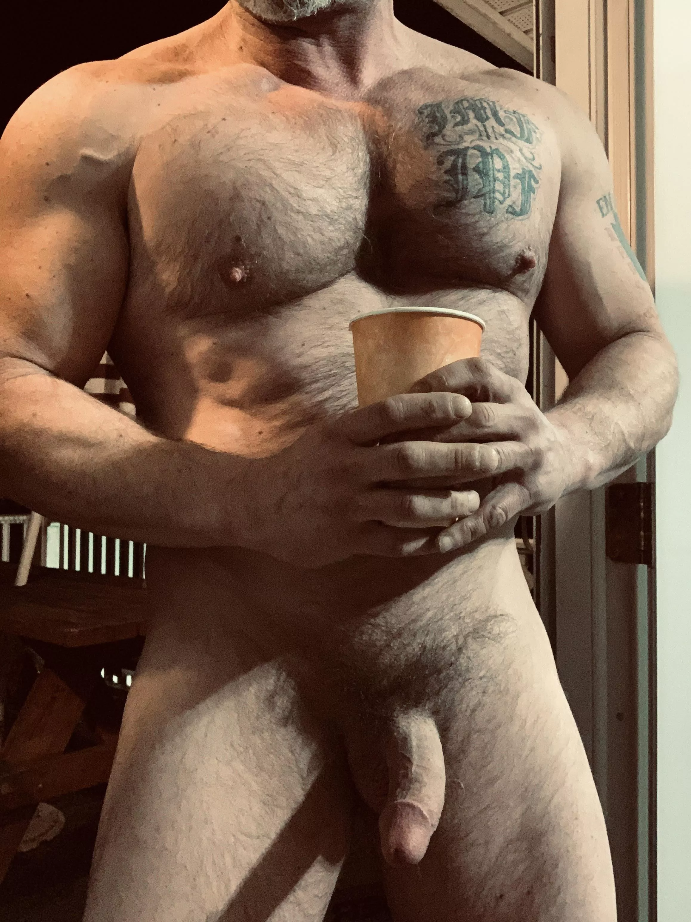 Nice big cock with your coffee ☕️ [50] DMs open 