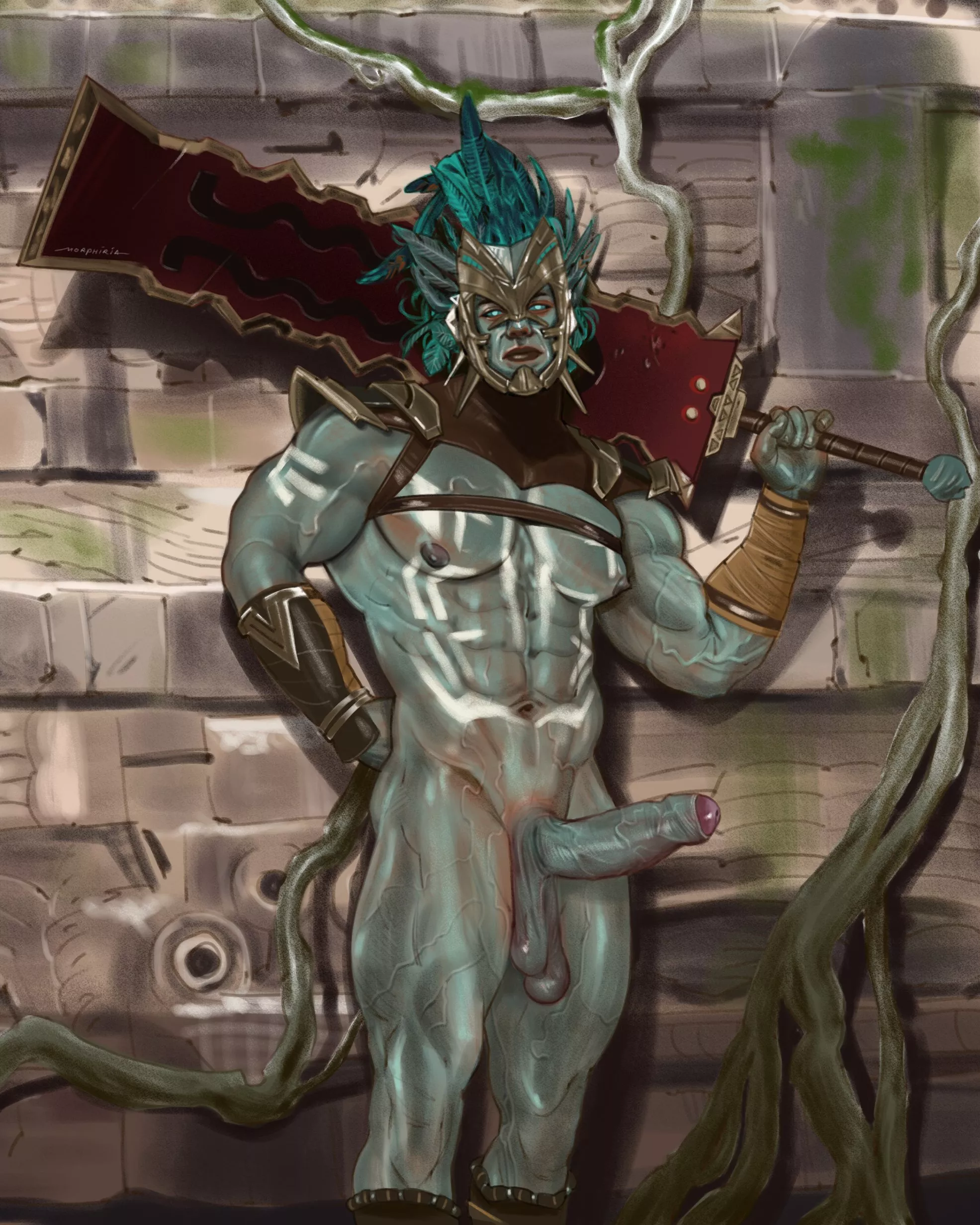 POV: you're about to get finished, but you don't know how! by @morphiria