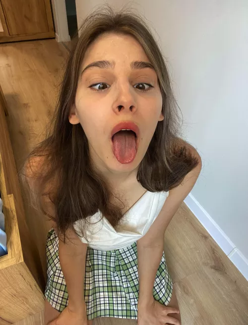 The guys at school say I make the best ahegao