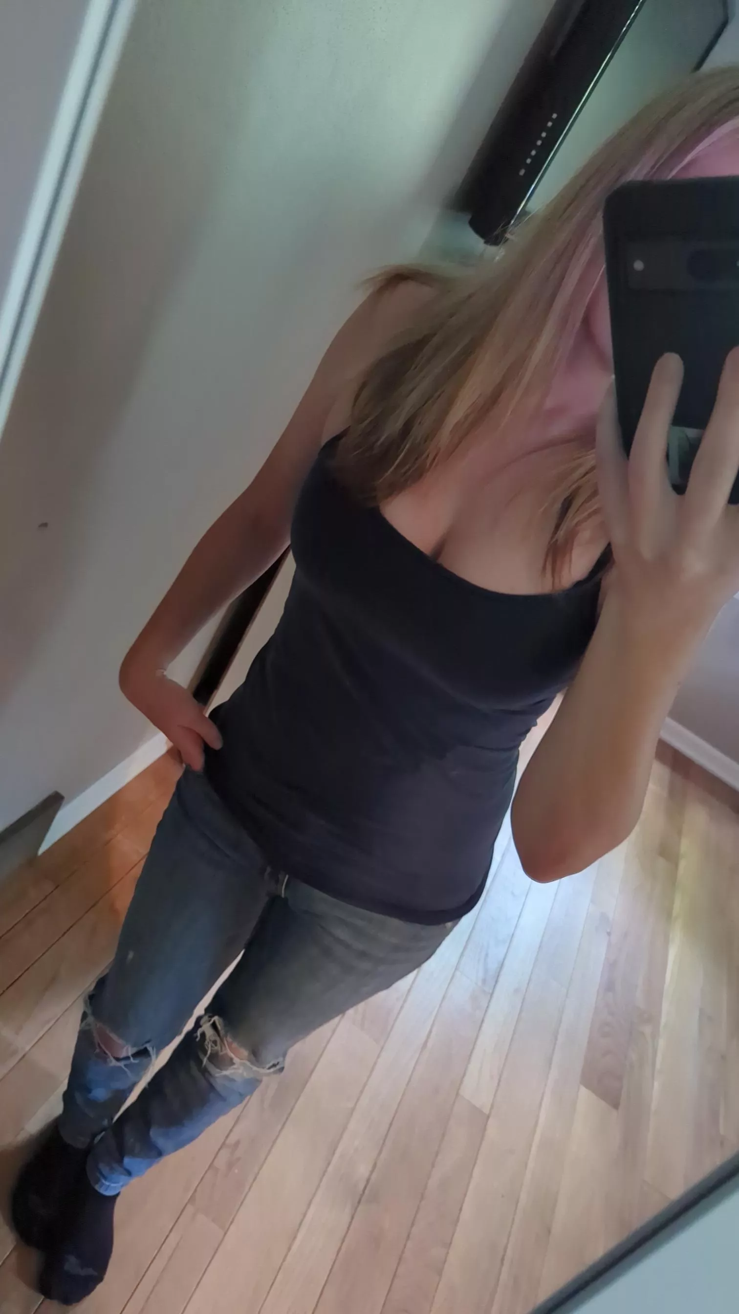 After work Wednesday...who else changes as soon as they get home?!