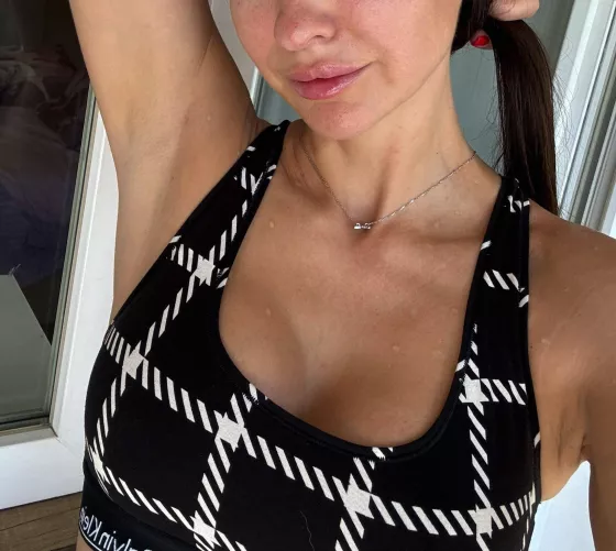 do you think I should start wearing this sports bra more