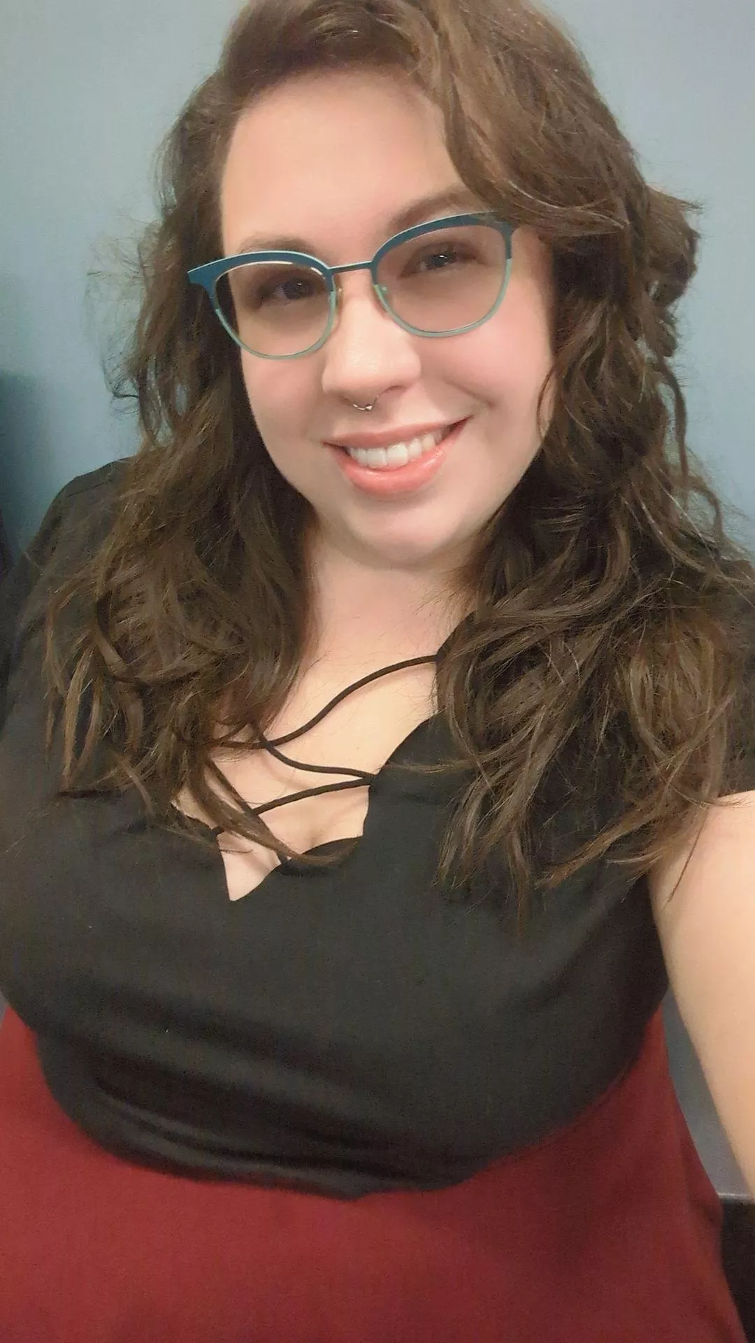 Feeling cute at work today. 😊