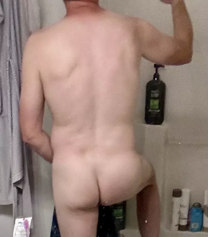 Fresh out of the shower and ready to get dirty
