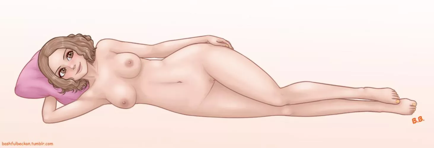 Haru relaxing naked (bashfulbeckon)