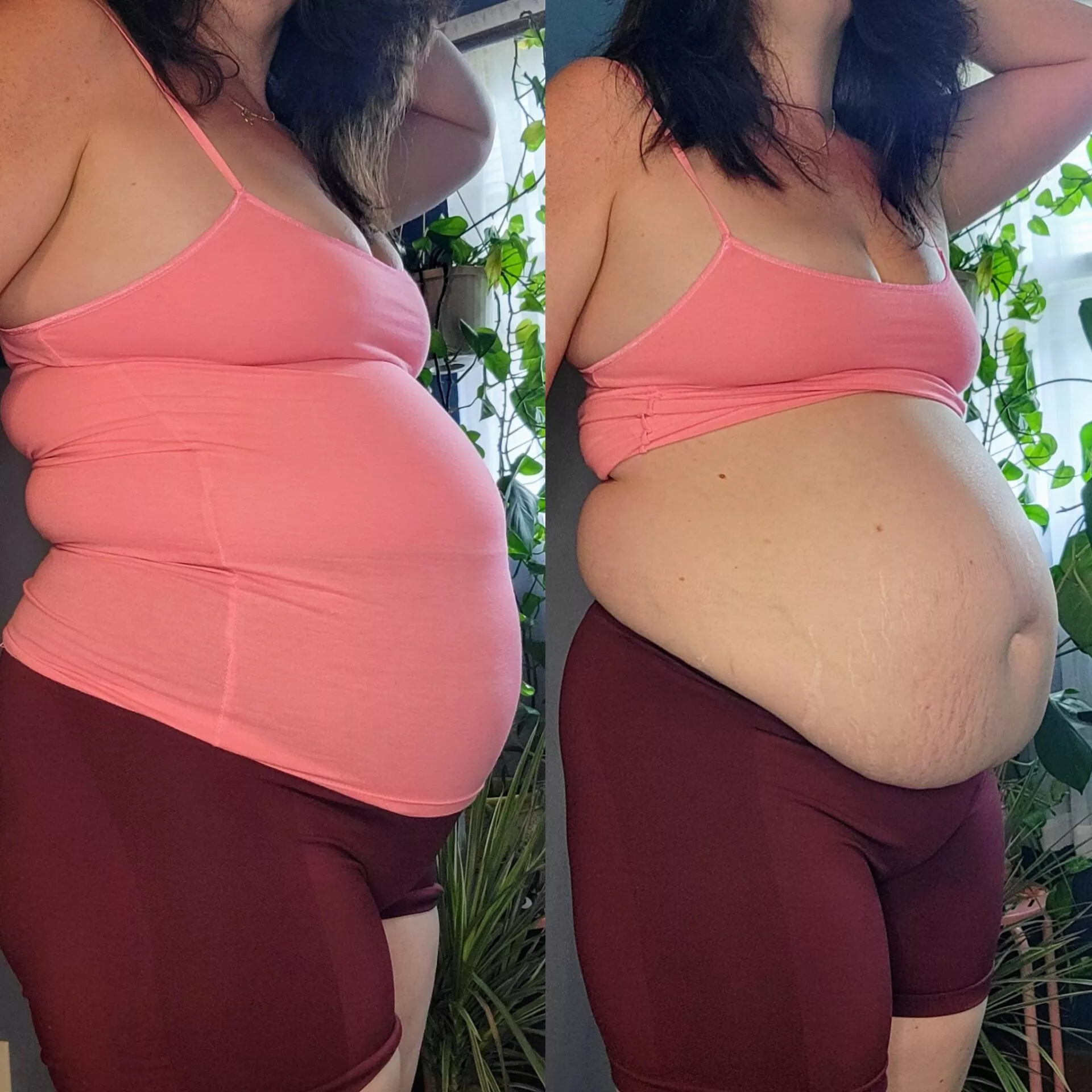 I don't think I can hide my belly anymore 😳