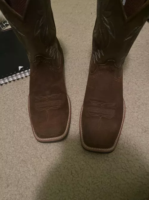 I got water on my boots