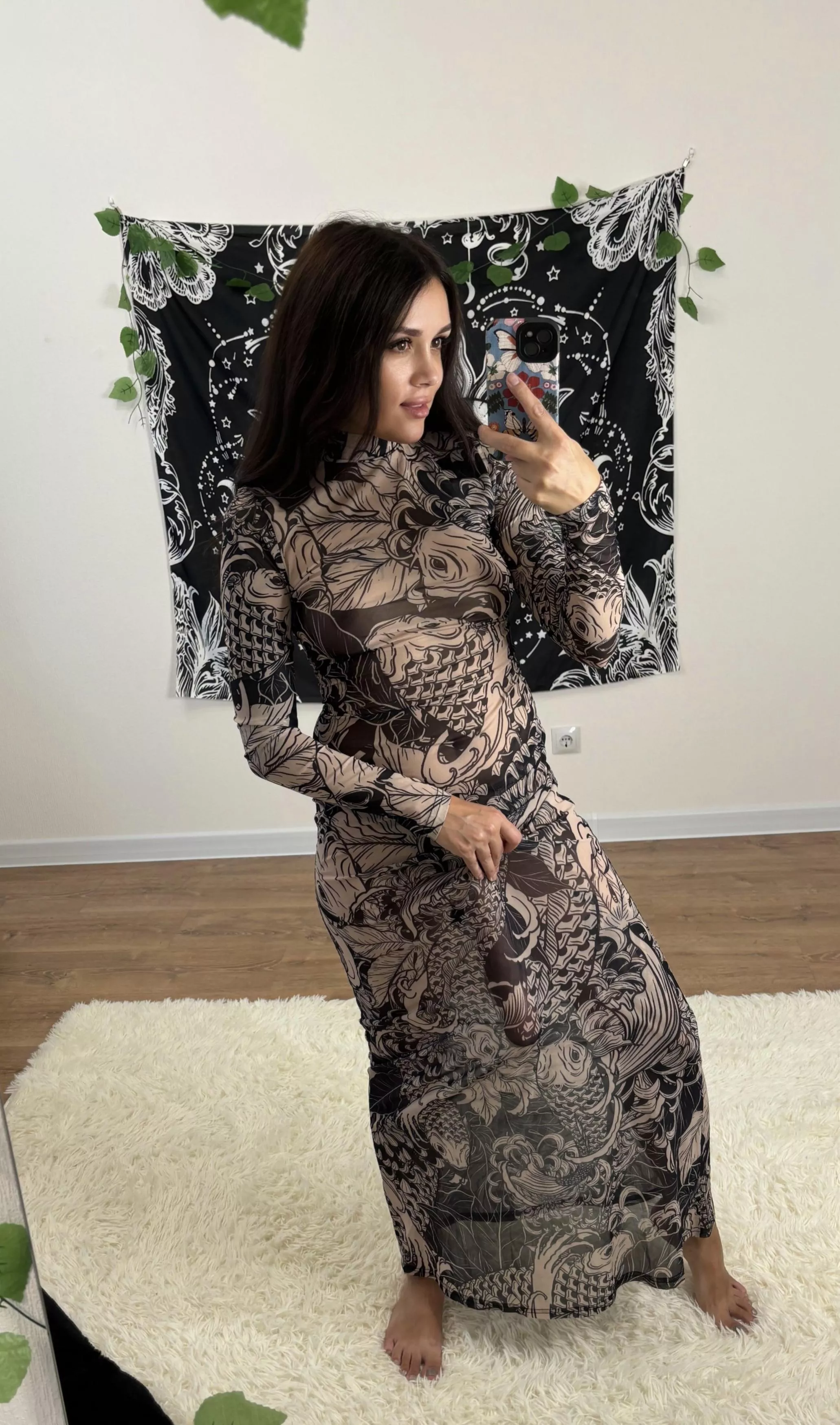 I hope the pizza delivery guy doesn't notice my big beast