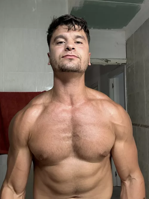 I must be very salty after the gym
