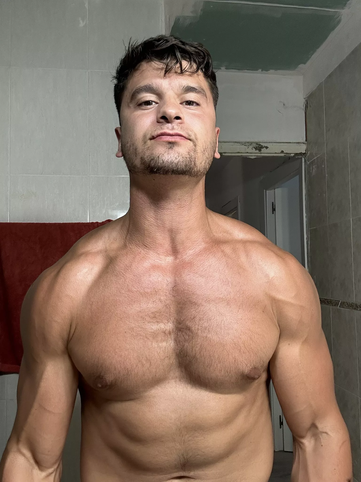 I must be very salty after the gym
