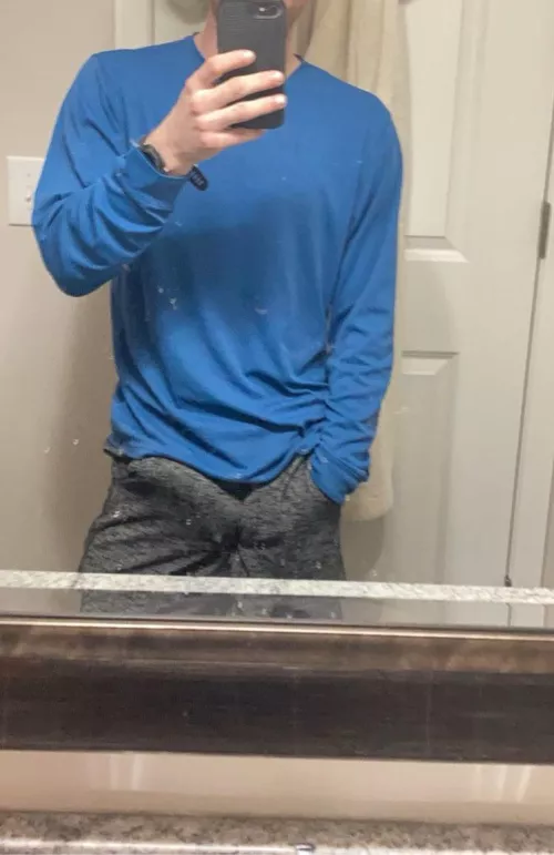 If I get any harder I might poke right through;)