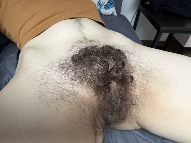 I'm not afraid to let my hairy side show - how do you feel about that