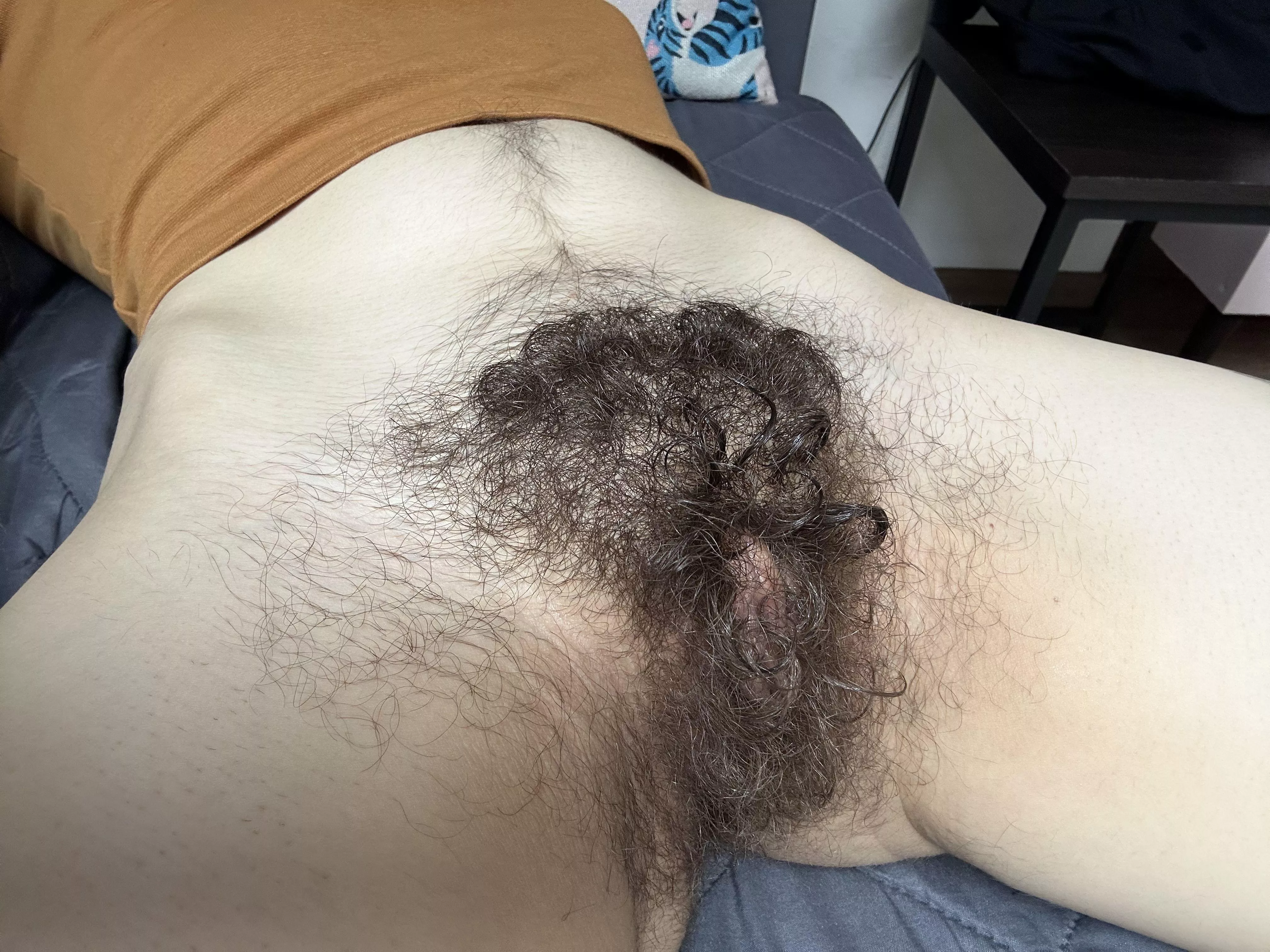 I'm not afraid to let my hairy side show - how do you feel about that