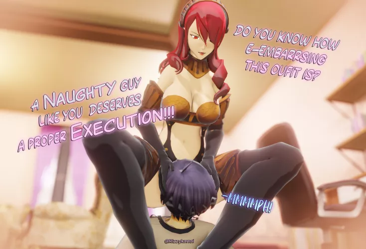 Mitsuru's special execution (Rizzykawai)