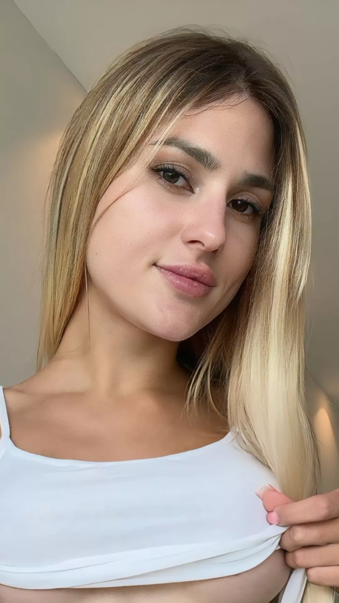 My lips taste like candy