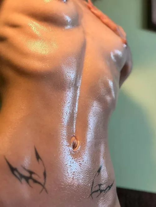 Skinny and bare, feeling beautiful in my own skin