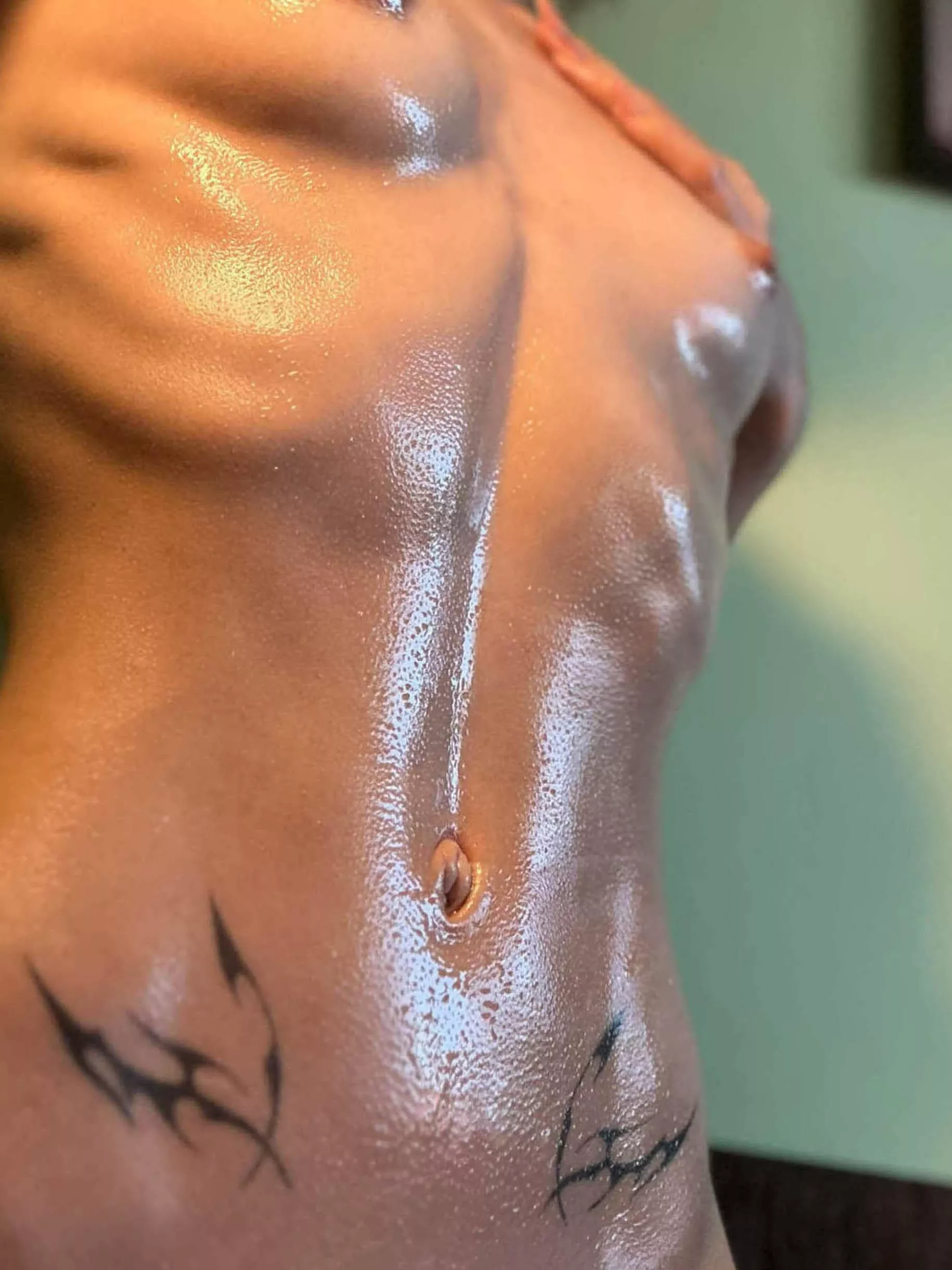 Skinny and bare, feeling beautiful in my own skin