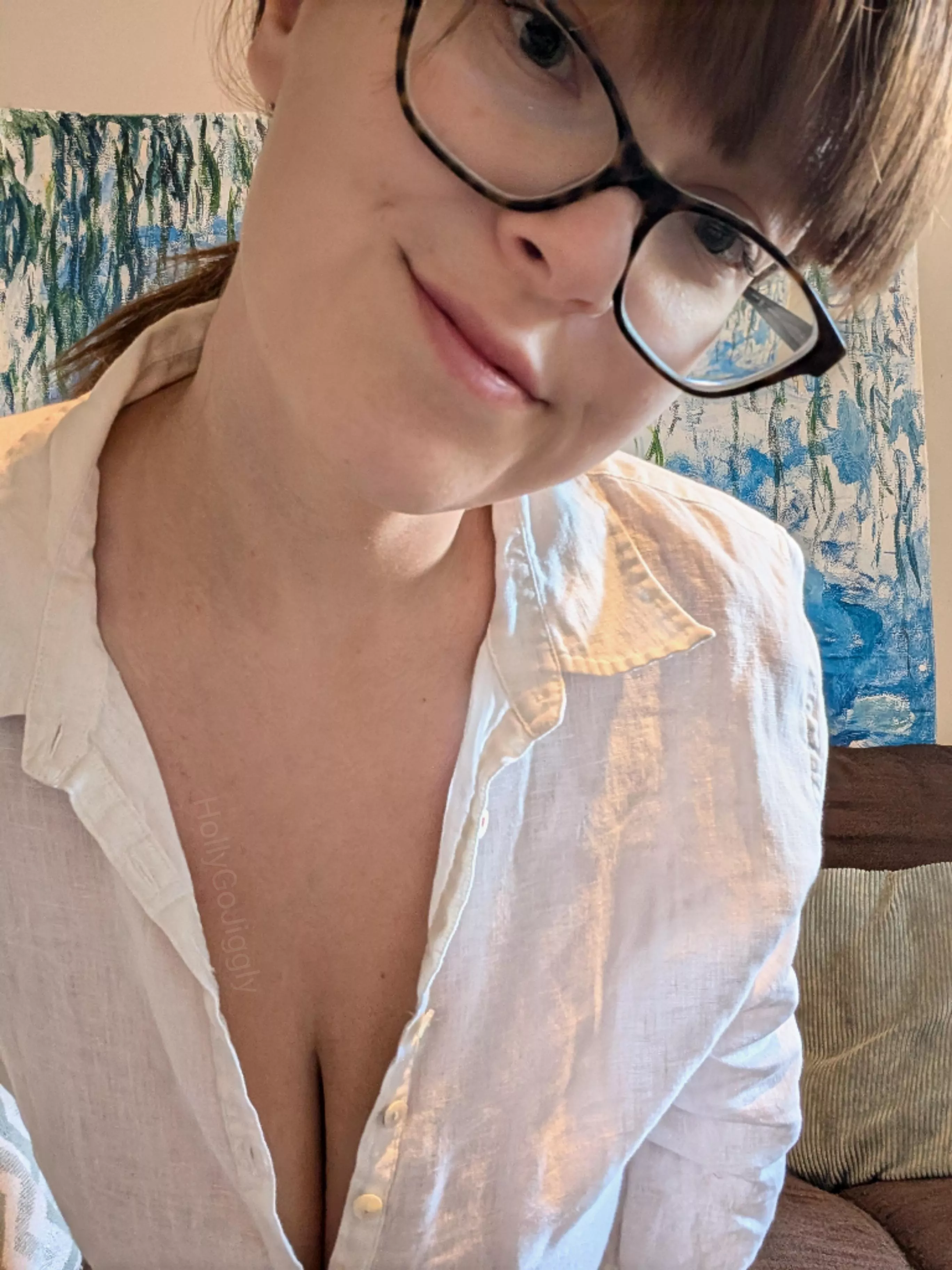 This one's my naughty professor look. Come see me during my office hours for extra credit 😉 [F]