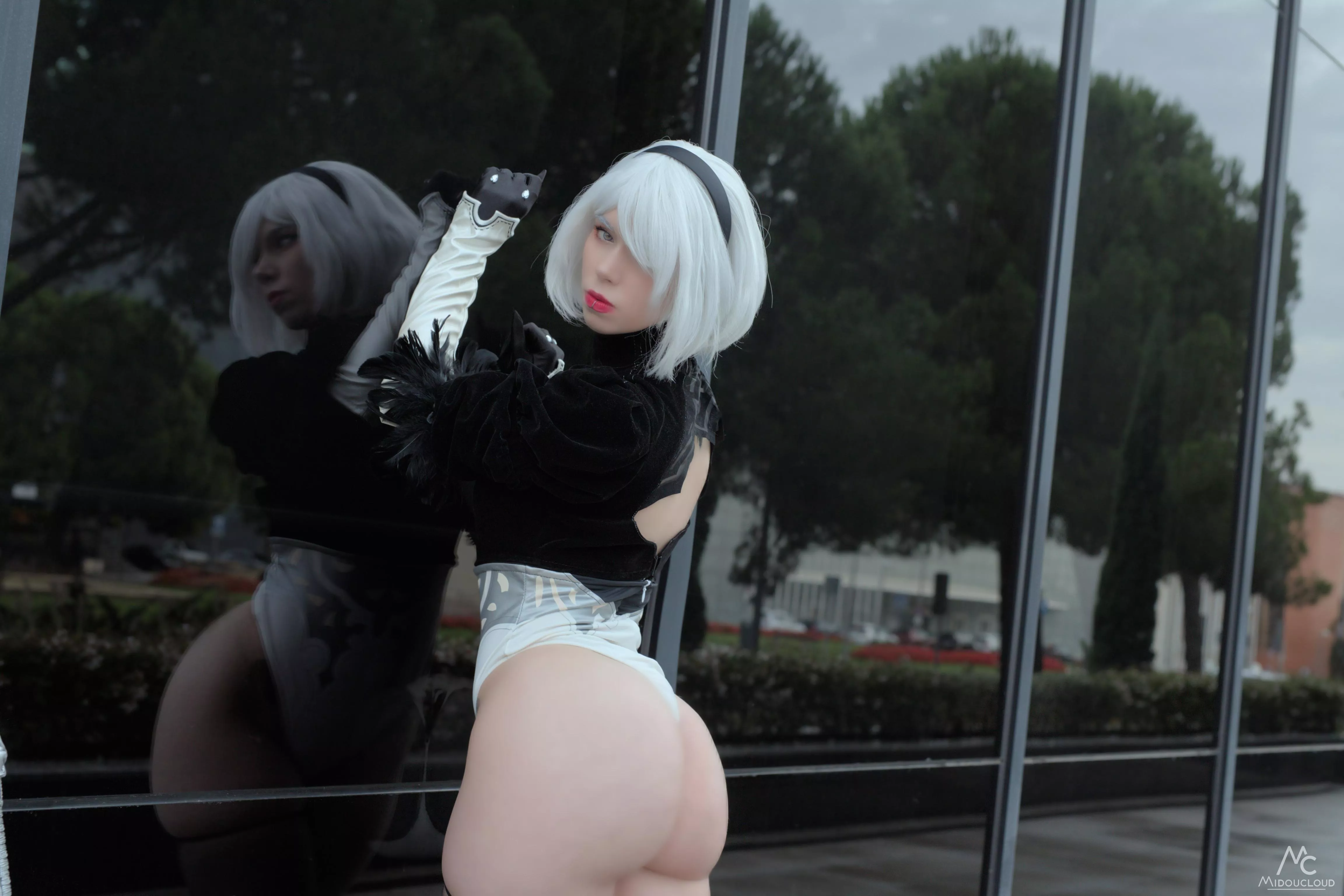 2b cosplay (Nier Automata) by Nire.02 - Photo by me 