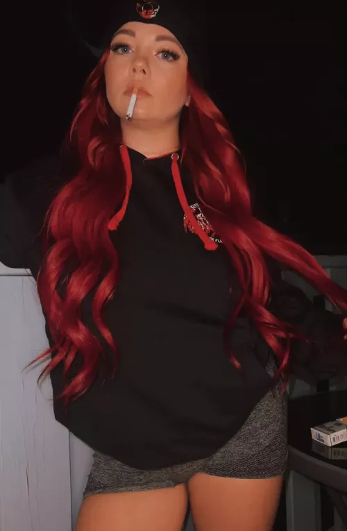 Can I be your smoking girlfriend?