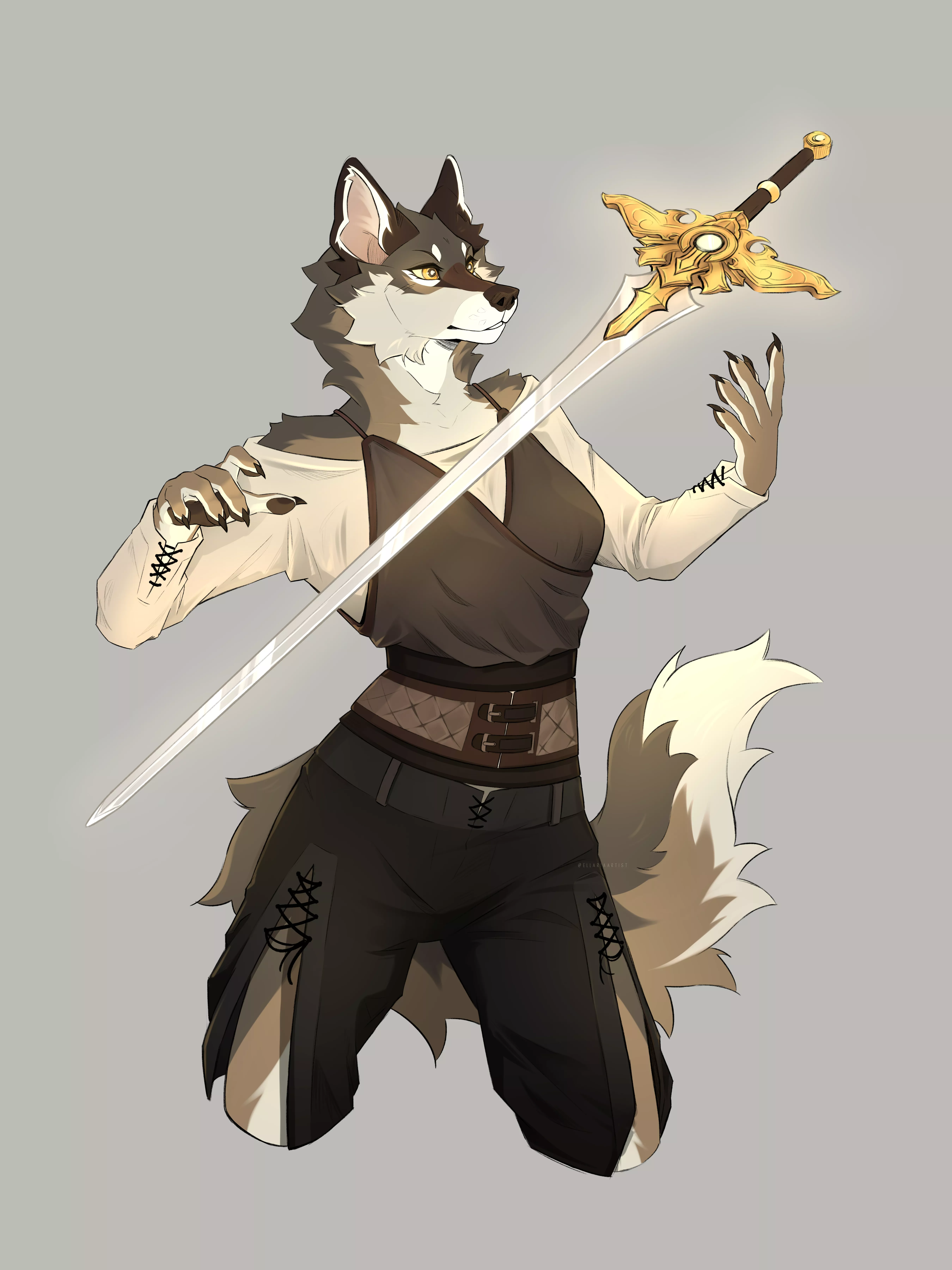 Cassie [OC] // art by me // accepting commissions!!