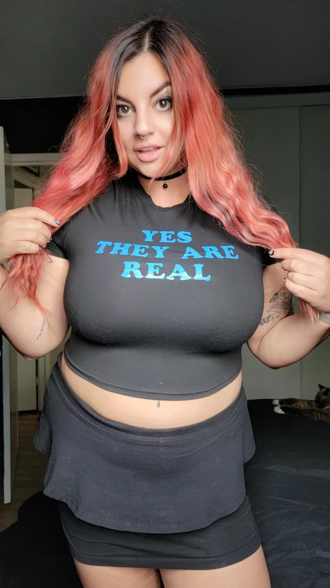 Feeling sassy and flirty @sugar_bellz420 