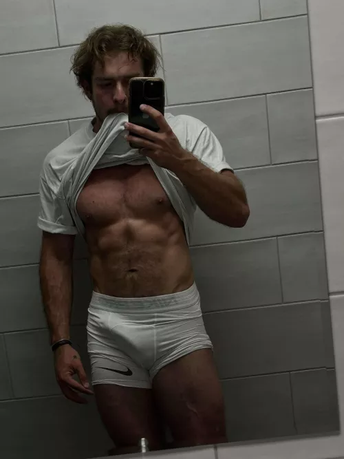 I always get so hard after I workout…