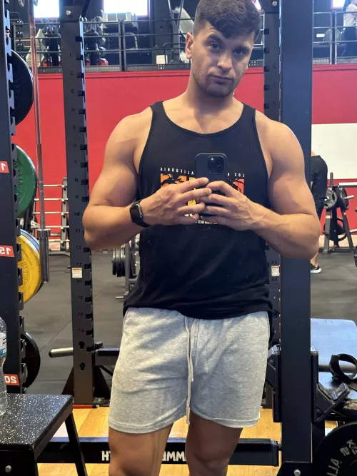 I like the veins after training
