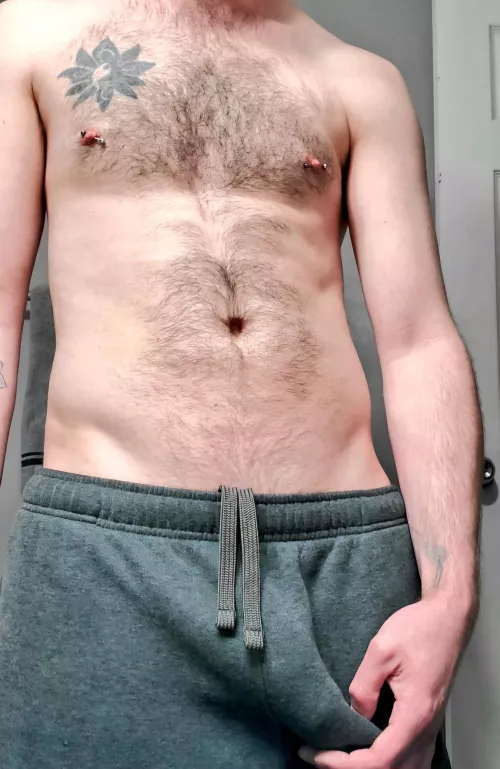 It's grey sweatpants season