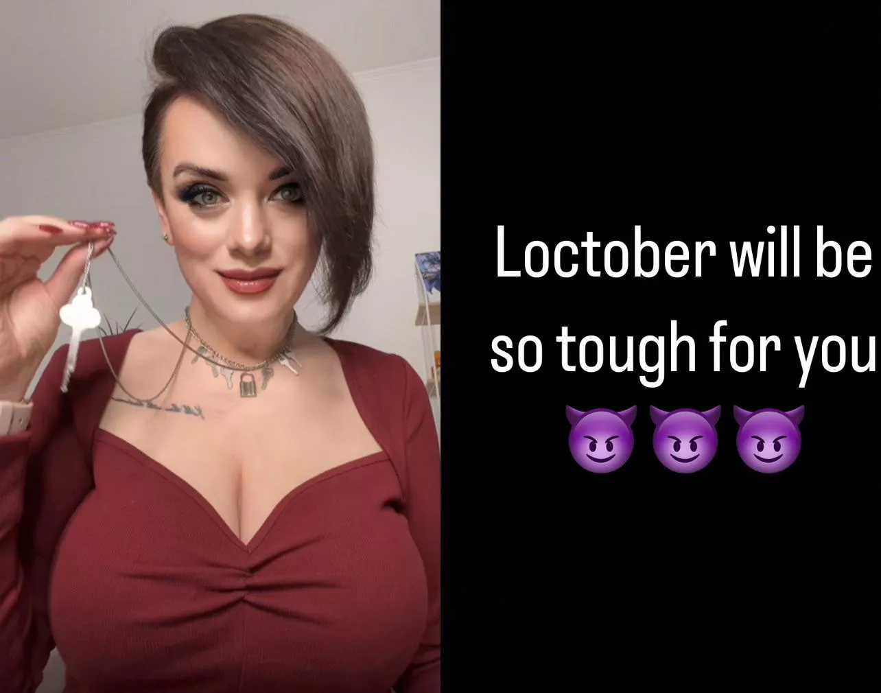 Loctober will be so tough for you 😈