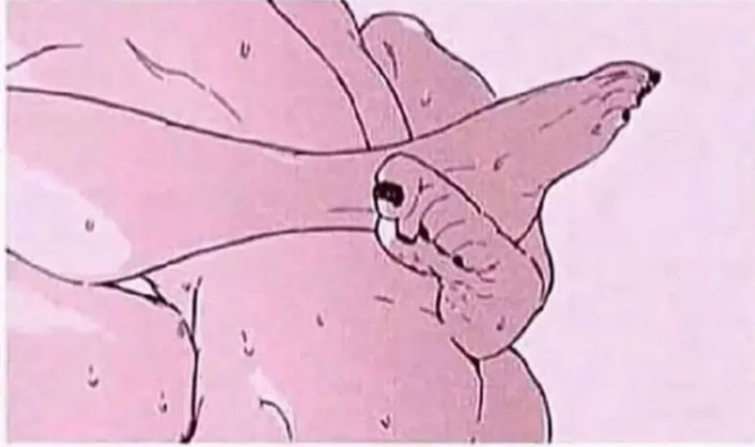 Mono: 1girl, 1boy, nail polish, sweat, crossed legs, face out of frame, pink filter, close up, missionary