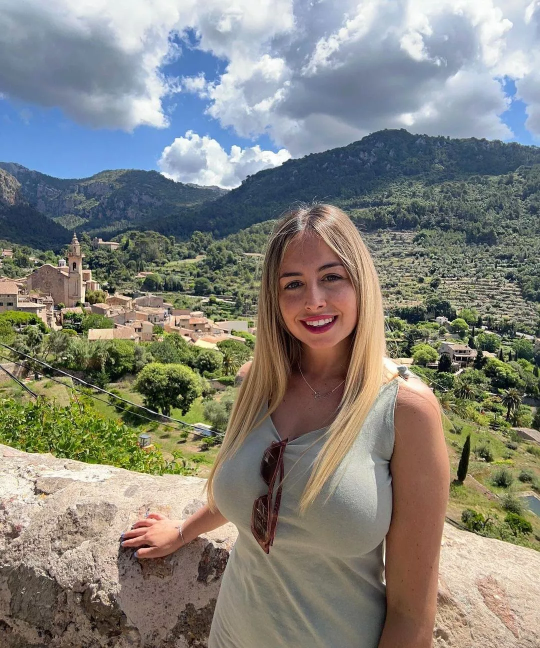 She has the bigger mountains