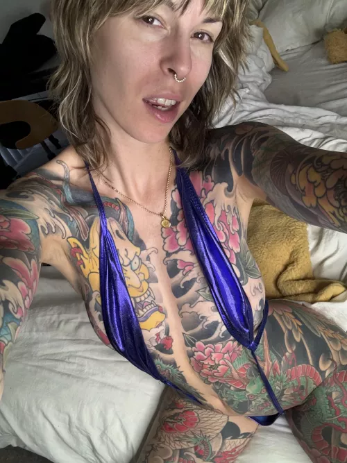 Showing you my “just woke up” look