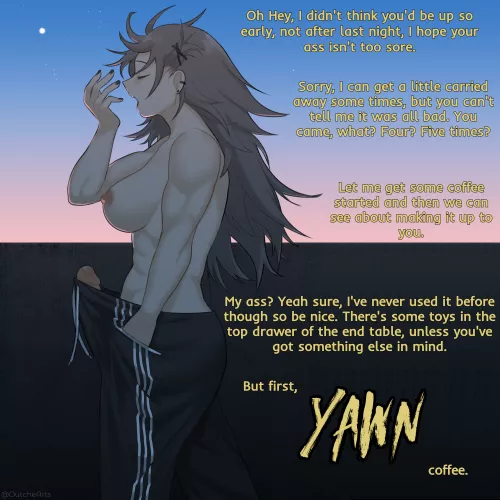 The Morning After [Futanari] [Ambiguous Reader Gender] [Implied Anal] [Implied Rough Sex]