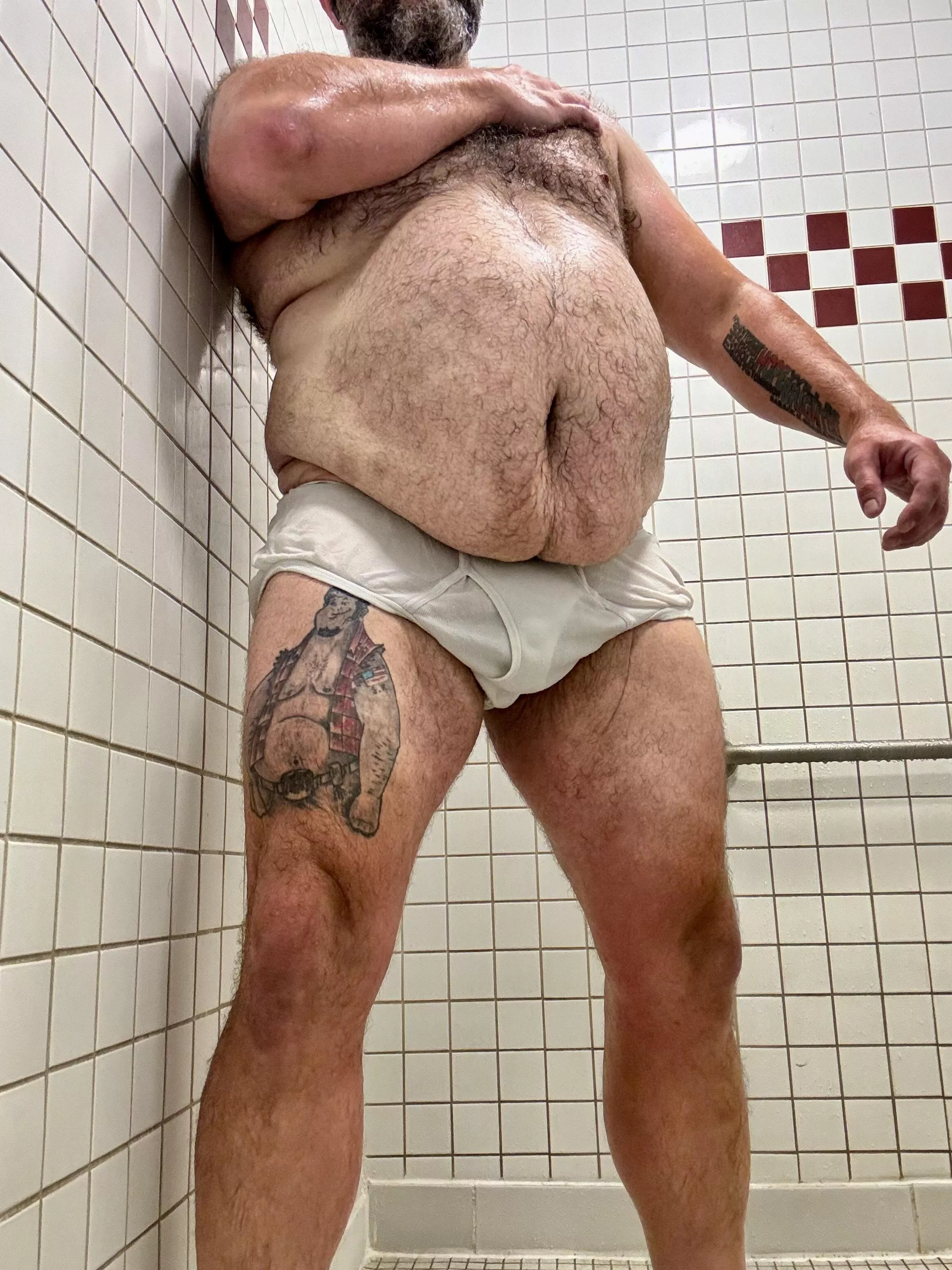 They’re pretty sweaty 