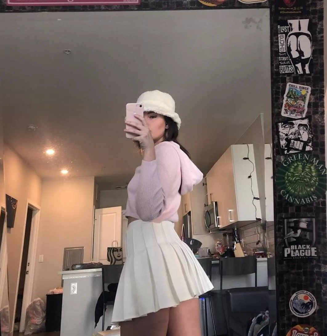 Was told to wear something “sporty-butt-sexy” to go golfing with my guy friend and his friends. Want to “spice it up” a bit, but had no idea what to add/remove.