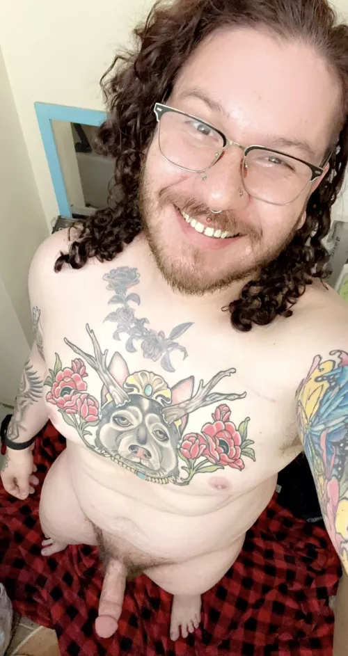 Wearing nothing but a smile 