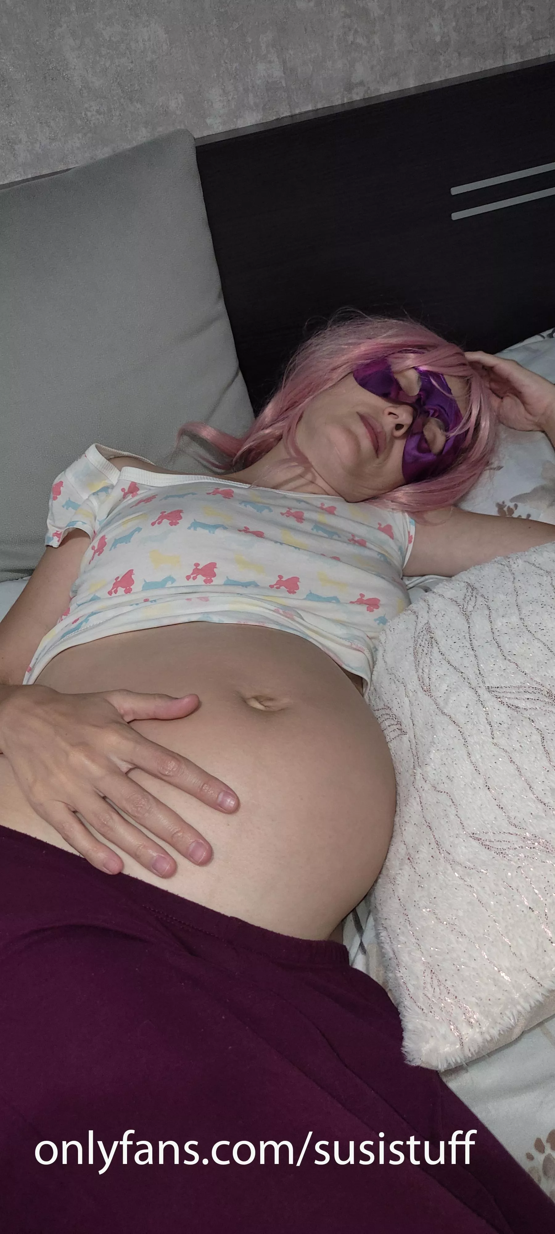 When you think you're going to burst from eating so much