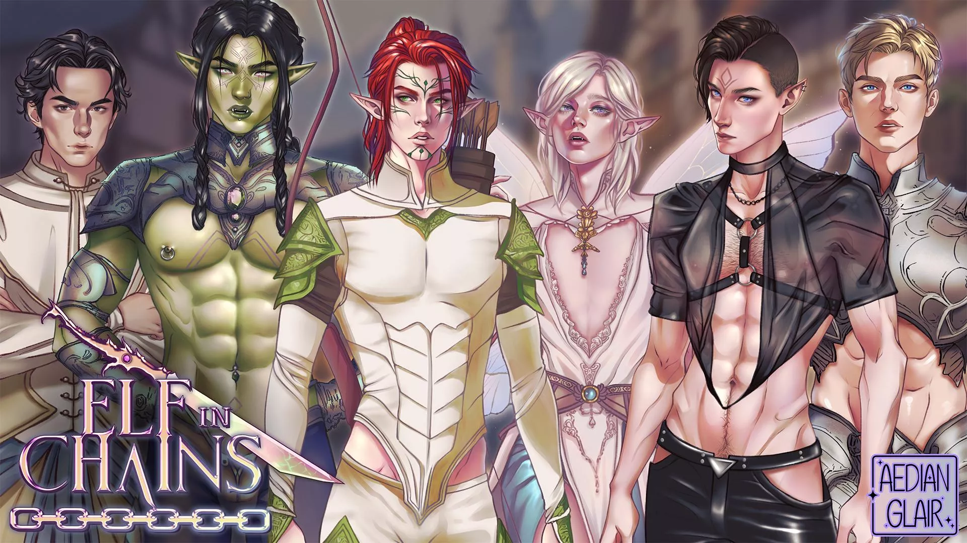 Who would you romance first? [Elf in Chains]