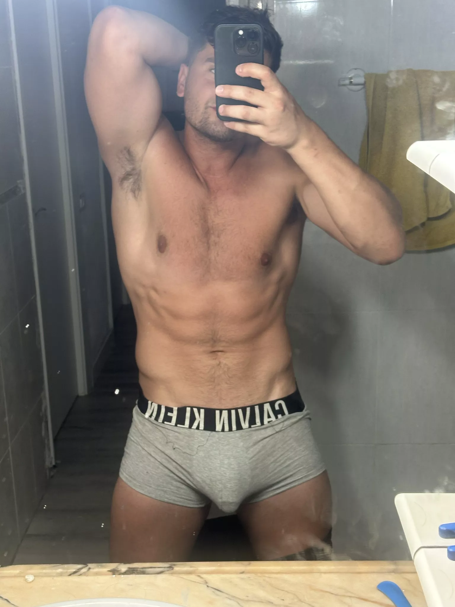 You can see all my cock outline