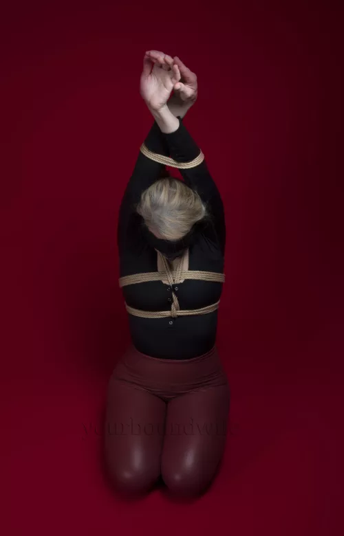 A little arms up action. 