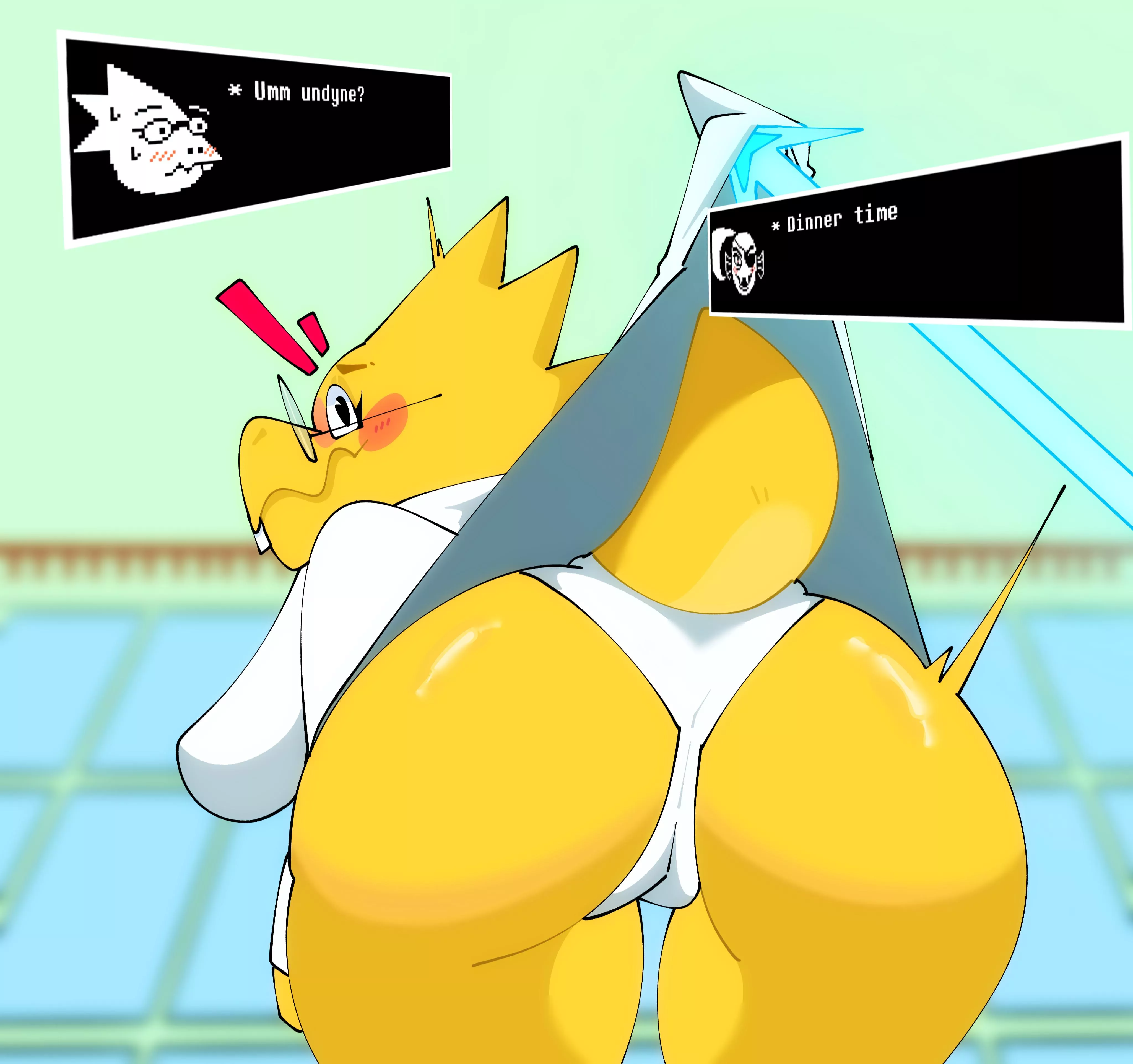 [alphys] she's ready to be served 